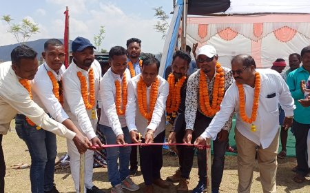 ।। ଦୁଧାରୀ ଗ୍ରାମପଞ୍ଚାୟତ ରେ କ୍ରିକେଟ ଟୁର୍ନାମେଣ୍ଟ ଉଦଘାଟନ ।।