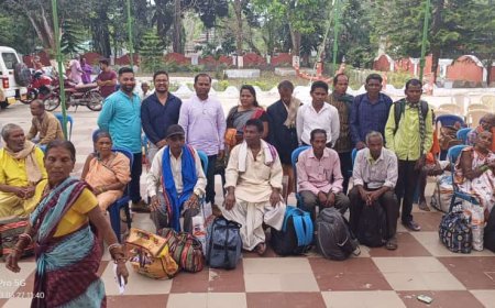 ।। କୋରାପୁଟ ଜିଲ୍ଲା ପ୍ରଶାସନ ଦ୍ୱାରା ୨୦୦ ଜଣ ବରିଷ୍ଠ ନାଗରିକଙ୍କୁ ତୀର୍ଥ ଭ୍ରମଣ ।।