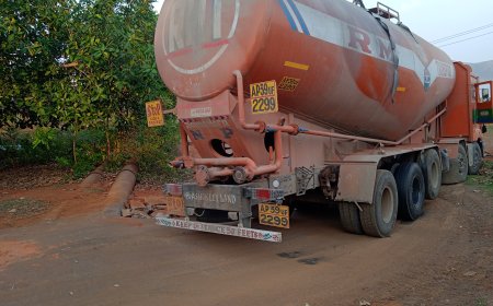 ।। ଘାଟଗୁଡ଼ା NH 26 ରୁ ଦାମୋନଯୋଡି ନାଲକୋ ଯିବା ରାସ୍ତା ଜାମ୍ ।।