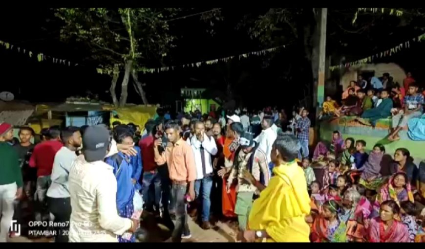 ।। ଚଇତି ପରବ ମା ଗଦବନି ଯାତ୍ରାରେ ନାଟକ ଉଦଘାଟନ କଲେ ରାଜୁପୁଟ ସରପଞ୍ଚ ପିତାମ୍ବର କିର୍ସାନି ।l