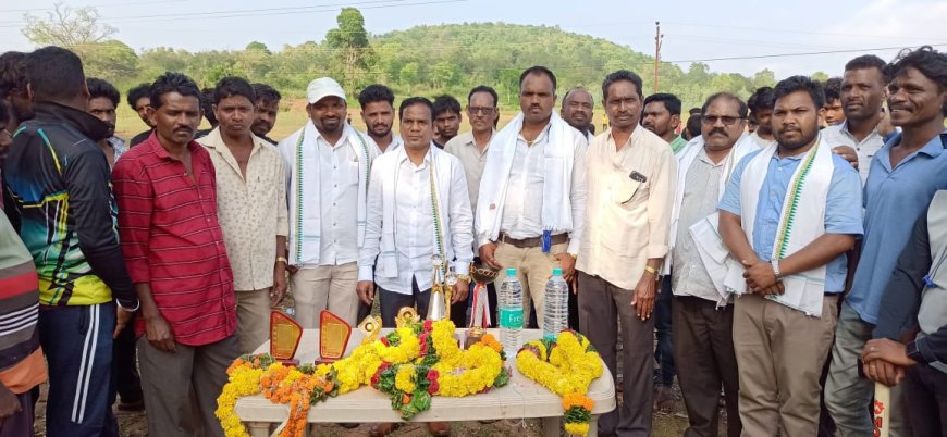 କୁର୍ଲି ଗ୍ରାମରେ କ୍ରିକେଟ ଟୁର୍ନାମେଣ୍ଟ ଉଦ୍ଘାଟନ
