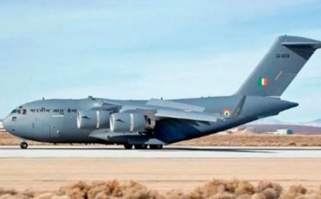 ।। ଲେହ ଏୟାରପୋର୍ଟରେ ଫସିଲା ବାୟୁସେନାର ସି-୧୭ ଗ୍ଲୋବମାଷ୍ଟର ବିମାନ, ବାତିଲ୍‌ ହେଲା ଏକାଧିକ ଫ୍ଲାଇଟ୍‌ l।