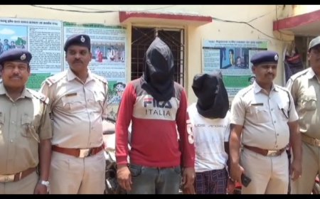 ।। ବାଇକ ଚୋରୀ ଗ୍ୟାଙ୍ଗର ପର୍ଦ୍ଦାଫାସ ଦୁଇ ଗିରଫ, ଛଅ ଗାଡ଼ି ଜବତ ।।