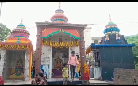 ।। ବଲାଙ୍ଗୀର ର ଶାନ୍ତିପଡ଼ାରେ ହନୁମାନ, ଗଣେଶ ଓ ଶନିଦେବ ମନ୍ଦିର ପ୍ରତିଷ୍ଠା ।।