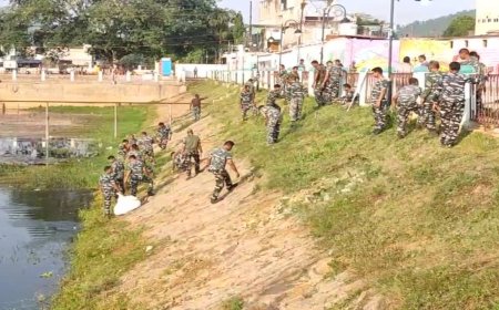 ।। ସିଆରପିଏଫ୍ ୧୨୭ ବାଟାଲିୟନ ପକ୍ଷରୁ ଆଦର୍ଶ ପୁଷ୍କରିଣୀ ଚତୁର୍ପାଶ୍ୱ ସଫେଇ କାର୍ଯ୍ୟକ୍ରମ ।।