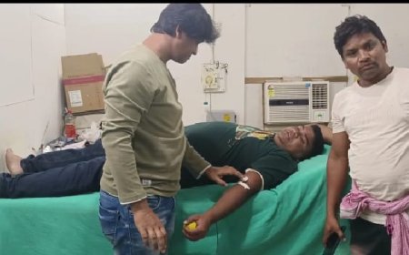 ।। ୫୦ ଥର ରକ୍ତଦାନ କରି ଜୀବନ ବଞ୍ଚାଇଲେ  ଯୁବ ସାମ୍ବାଦିକ, ବିଭିନ୍ନ ମହଲରେ ପ୍ରସଂଶା ।।