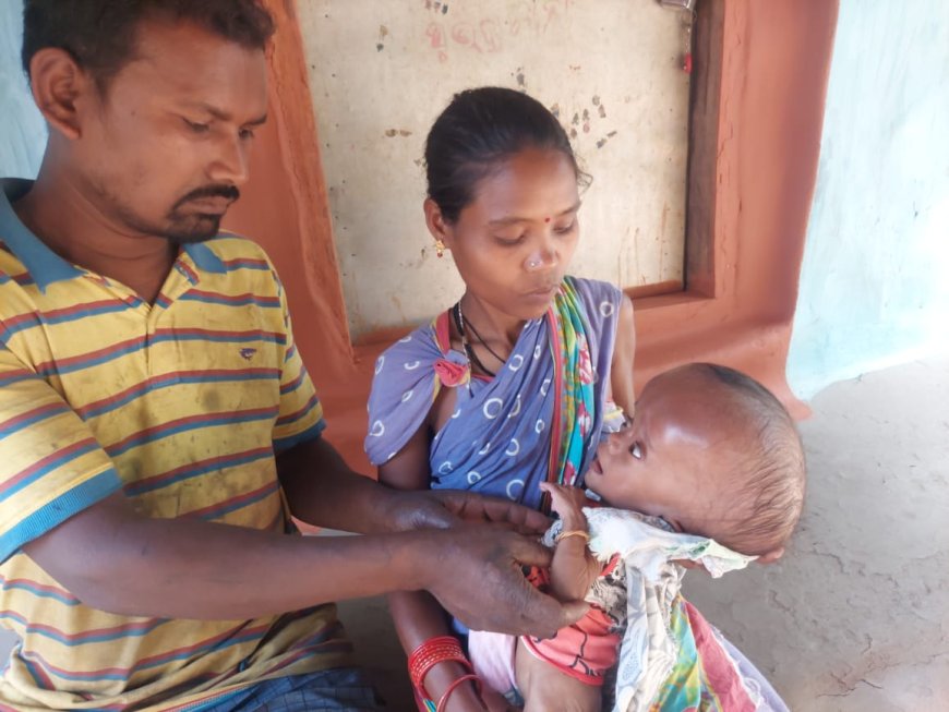 ।। ଅଜଣା ରୋଗରେ ଆକ୍ରାନ୍ତ ବର୍ଷର ଶିଶୁ ପୁତ୍ର ,ଅର୍ଥ ସାଜିଛି ବାଧକ ।।