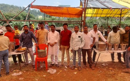 ।। Prasad Sevan program hold at Agni Gangamma Temple semiliguda ।।