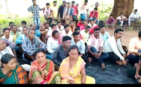 ।। ମନରେଗା ଯୋଜନା ଦୁର୍ନୀତିକୁ ନେଇଁ ଶ୍ରମିକଙ୍କ ପ୍ରତିବାଦ ସଭା ।।