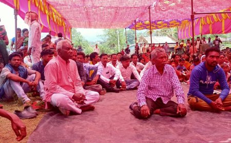 ।। ବିଶ୍ବ ପରିବେଶ ଦିବସ ଅବସରରେ ପୁଣି ଗର୍ଜିଲେ ଆଦିବାସୀ:ଜଳ,ଜମି,ଜଙ୍ଗଲ ସୁରକ୍ଷା ପାଇଁ ନେଲେ ବଜ୍ର ଶପଥ ।।