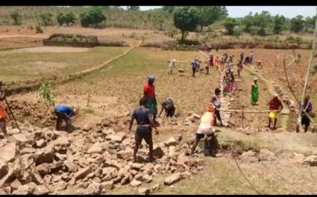 ।। ପ୍ରଶାସନ ଦୃଷ୍ଟି ନଦେବାରୁ ନିଜେ ରାସ୍ତା ତିଆରି କରିବାକୁ ପ୍ରସ୍ତୁତ ଗ୍ରାମ ବାସୀ (ନନ୍ଦପୁର) ।।