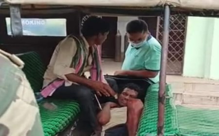 ଭାରସାମ୍ୟ ହରାଇ ମୋଟର ସାଇକେଲ ଦୁର୍ଘଟଣାଗ୍ରସ୍ତ : ଚାଳକ ଗୁରୁତର