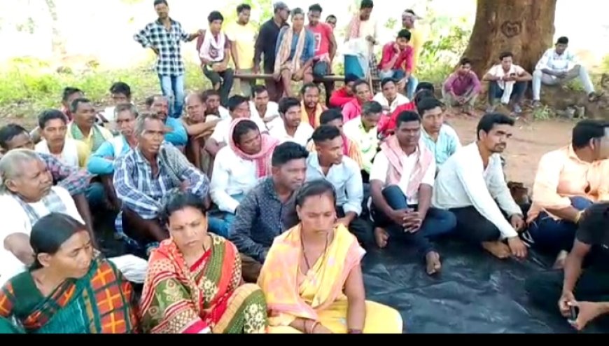 ।। ମନରେଗା ଯୋଜନା ଦୁର୍ନୀତିକୁ ନେଇଁ ଶ୍ରମିକଙ୍କ ପ୍ରତିବାଦ ସଭା ।।