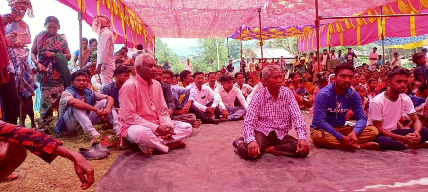 ।। ବିଶ୍ବ ପରିବେଶ ଦିବସ ଅବସରରେ ପୁଣି ଗର୍ଜିଲେ ଆଦିବାସୀ:ଜଳ,ଜମି,ଜଙ୍ଗଲ ସୁରକ୍ଷା ପାଇଁ ନେଲେ ବଜ୍ର ଶପଥ ।।