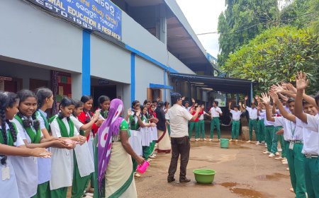 ।। ବର୍ଷା ଦିନେ ବ୍ୟାପୁଥିବା ସଂକ୍ରମଣ  କୁ ନେଇ ଅଙ୍ଗନବାଡି,ଆଷା କର୍ମୀ, ଶିକ୍ଷୟିତ୍ରୀ ମାନଙ୍କ ଦ୍ୱାରା ଛାତ୍ର ଛାତ୍ରୀ ଙ୍କୁ ନେଇ ସଚେତନ ବାର୍ତ୍ତା ।