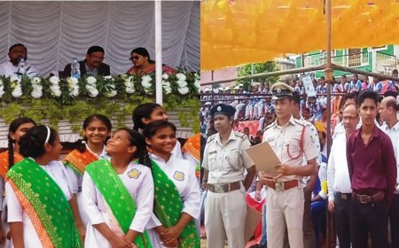 ।। ଖରିଆର ରୋଡ ଏନଏସିରେ ସ୍ଵାଧୀନତା ଦିବସ ପାଳିତ ।।