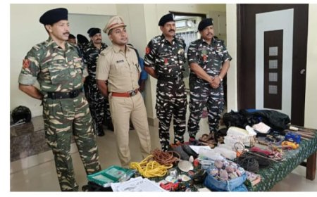 ନୂଆପଡାରେ ପୁଣି ମାଓ କ୍ୟାମ୍ପ ଠାବ, ବିପୁଳ ମାଓ ସାମଗ୍ରୀ ଜବତ