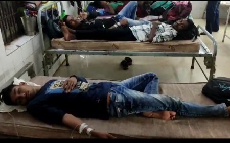 ।। କଣ୍ଟାବାଞ୍ଜି ଷ୍ଟେସନ ରୁ ୩ ଜଣ ଅଚେତ ଛାତ୍ର ଉଦ୍ଧାର, କଣ୍ଟାବାଞ୍ଜି ଡ଼ାକ୍ତରଖାନା ରେ ଭର୍ତ୍ତି  ଫର୍ମାଟ ।।