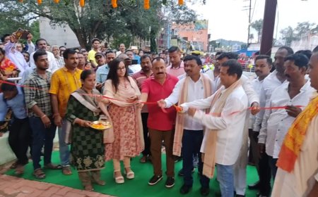 ।। ବାଲିଗୁଡ଼ା ଏନ୍ଏସିରେ ସାଂସଦଙ୍କ ଦ୍ବାରା ବିଭିନ୍ନ ପ୍ରକଳ୍ପର ଶୁଭ ଉଦଘାଟନ ।।