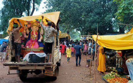 ।। ଡୁମେରପଦର ବଜାରପଡା  ବିଘ୍ନ ରାଜ ବିସର୍ଜନ ।।