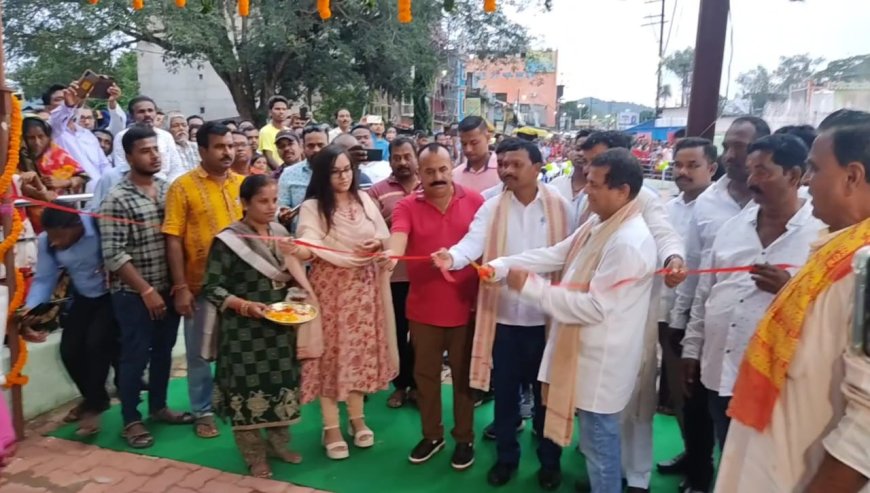 ।। ବାଲିଗୁଡ଼ା ଏନ୍ଏସିରେ ସାଂସଦଙ୍କ ଦ୍ବାରା ବିଭିନ୍ନ ପ୍ରକଳ୍ପର ଶୁଭ ଉଦଘାଟନ ।।