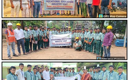 ।। ଇଲକ୍ଟ୍ରୋନିକ୍ସି ଓ ହାର୍ଡୱେର ବିଭାଗର ଛାତ୍ରଛାତ୍ରୀଙ୍କ ଶିଳ୍ପାନୁଷ୍ଠାନ ପରିଭ୍ରମଣ କାର୍ଯ୍ୟକ୍ରମ ଅନୁଷ୍ଠିତ ।।