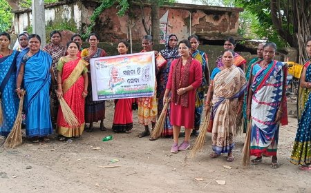 ।।  ବଡକର୍ଲାକୋଟ ଗ୍ରାମ ପଞ୍ଚାୟତ ରେ ସ୍ୱଚ୍ଛଭାରତ ଅଭିଯାନ ।।