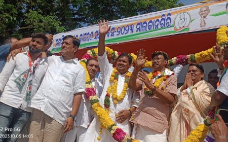 ।। ମାଲକାନଗିରି ଜିଲ୍ଲା ସଦର ମହକୁମା ଠାରେ ବିଶାଳ ଜନ ସମାବେଶ ଅନୁଷ୍ଠିତ ।।