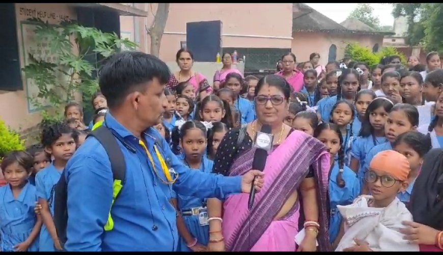 ।। ଗାନ୍ଧି ଜୟନ୍ତୀ ଜୋର୍ ଦାର ପାଳନ କରିଲେ ଘଣ୍ଟା ଶୁଣି ଉଚ୍ଚ ପ୍ରାଥମିକ ବିଦ୍ୟାଳୟ ।।