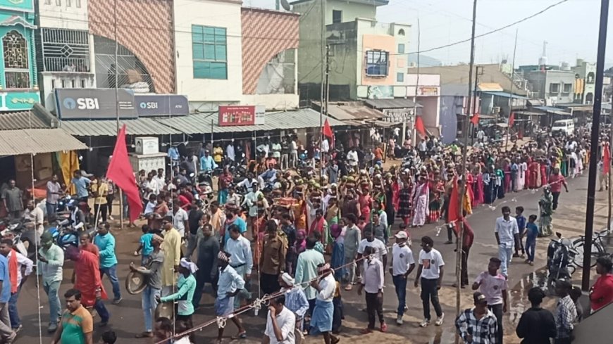 ମହାଆଡମ୍ବରରେ କଳସୀଯାତ୍ରା ପାଳିତ:ପ୍ରସିଦ୍ଧ କଳସ ଯାତ୍ରା ପାଇଁ ଅମ୍ବାଦଳା ଚଳ ଚଞ୍ଚଳ