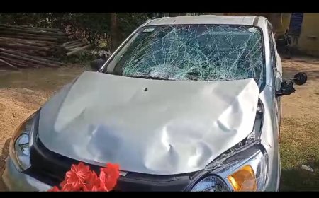 ।। ସଡ଼କ ଦୁର୍ଘଟଣା ରେ ଜଣେ ମୃତ ତିନି ଜଣ ମହିଳା ଶ୍ରମିକ ଆହତ ।।