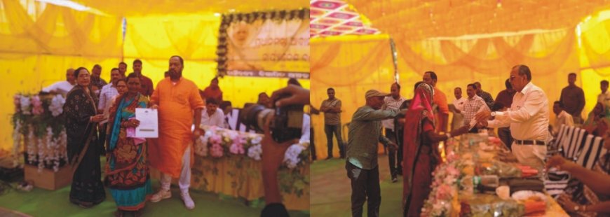 ଖରିଆର ରୋଡ ପୌର ପରିଷଦ ପରିସରରେ ପ୍ରଧାନ ମନ୍ତ୍ରୀ ଆବାସ ଯୋଜନାର କାର୍ଯ୍ୟାଦେଶ ବଣ୍ଟନ ଅନୁଷ୍ଠିତ l