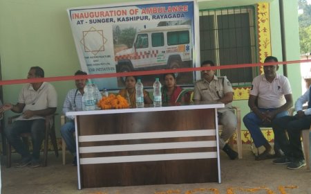 ।। ନୂଆଆମ୍ବୁଲାନ୍ସ ଗାଡି ସୁଙ୍ଗେର ସ୍ୱାସ୍ଥ୍ୟ କେନ୍ଦ୍ର ରେ ଉଦ୍ଦାଘାଟିତ ।।