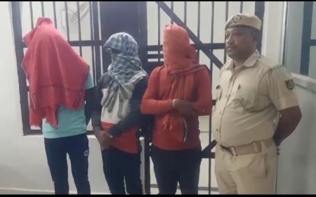 ।। ମଦ ବିକାଳୀ ର  ମୃତୁ:ତିନି ଜଣ ଗିରଫ  ।।