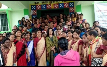 ।। ମିଶନ ଶକ୍ତି ରାଜ୍ୟ ଉପଦେଷ୍ଟା ଡଃ, ଲୋପାମୁଦ୍ରା ବକ୍ସିପାତ୍ର କୋଲନରା ବ୍ଲକ ଗସ୍ତ ।।