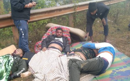 ।। କାର ଓ କଡ଼ିଙ୍ଗା ମାଳି ଖଣି ପରିବହନ ଟିପର ମୁହାଁମୁହିଁ ଦୁର୍ଘଟଣା  ।।