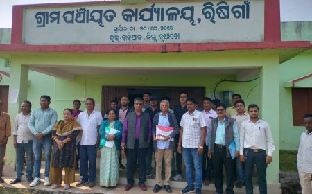 ।। ନୂଆପଡ଼ା ଜିଲ୍ଲାର ବିଭିନ୍ନ ଗ୍ରାମରେ କେନ୍ଦ୍ରୀୟ ଜଳ ଜୀବନ ମିଶନ ଟିମର ପରିଦର୍ଶନ ।।