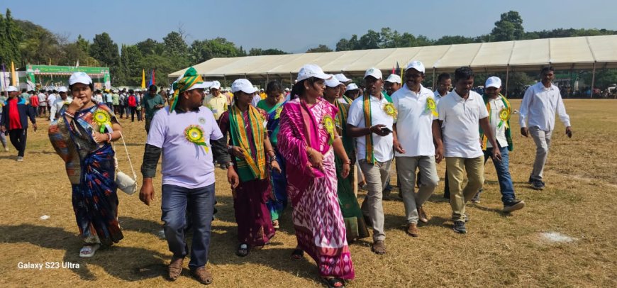 ।। ତିନିଦିନିଆ ଜନଜାତି କ୍ରୀଡା ଉଦଘାଟିତ ।।