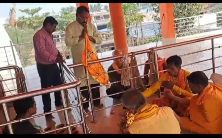 ।। ଅଯୋଧ୍ୟା ଶ୍ରୀ ରାମ ଲାଲାଙ୍କ ପ୍ରାଣ ପ୍ରତିଷ୍ଠା ପୂର୍ବରୁ ରାୟଗଡ଼ା ଜିଲ୍ଲା କୁ ଅକ୍ଷତ ଏବଂ ଶକ୍ତି କଳସ ।।