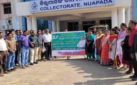 ଅମଲା ସଂଘ ର ଦାବିପୂରଣ ପରେ ରାଜ୍ୟ ସରାକାରଙ୍କୁ ଖୁସି ଜଣାଇଲେ ରାଜସ୍ବ ଅମଲା ସଂଘ