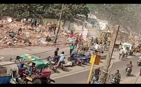 ।। ରେଳ ଷ୍ଟେସନର ଉନ୍ନତି କରଣ ପାଇଁ  ତୃତୀୟ ପର୍ଯ୍ୟାୟ ଜବରଦଖଲ ଉଚ୍ଛେଦ ପ୍ରକ୍ରିୟା ଶେଷ  ବଦଲିବ ମୁନିଗୁଡ଼ା ରେଳଷ୍ଟେସନ ରୁପ ରେଖା ।।