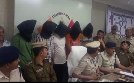 ।। ଧରା ପଡିଲେ  ଡକାୟତ ଗେଙ୍ଗ:ପୋଲିସ କବଜାରେ ୭  ଡକାୟତ ।।