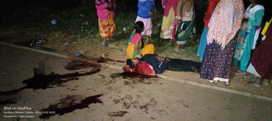 ।। କାଠ ବଜେଇ ଟ୍ରାକ୍ଟର କୁ ଧକା ଦେଇ ଦୁଇ ବାଇକ ଆରହି ମୃତ୍ୟୁ ।।