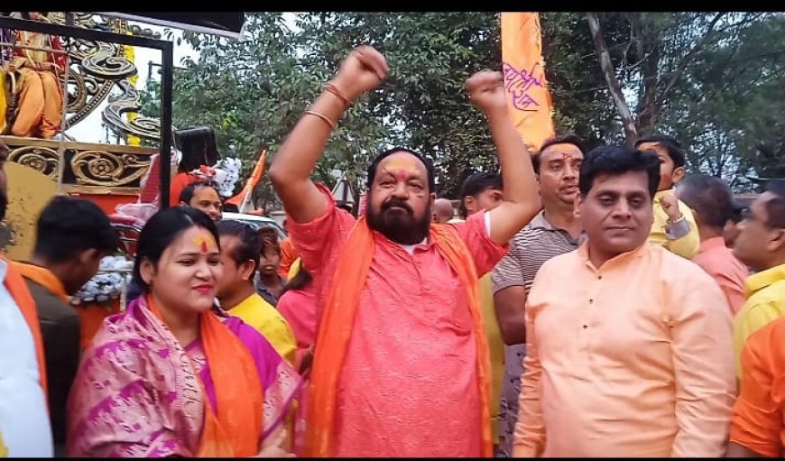 ।। ଅଯୋଧ୍ୟାରେ ଶ୍ରୀ ରାମଲାଲାଙ୍କ ପ୍ରାଣ ପ୍ରତିଷ୍ଠା ଅବସରରେ ଖରିଆର ରୋଡ ସହର ଉତ୍ସବମୁଖର ।।