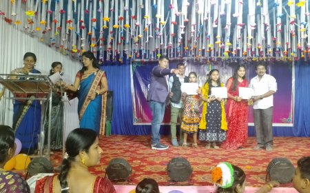 ।। ସ୍ଵାମୀ ବିବେକାନନ୍ଦ ଇଂଲିଶ ମିଡିୟମ ସ୍କୁଲରେ ବାର୍ଷିକ ଉତ୍ସବ ।।