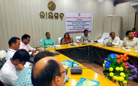 ।। ଜିଲ୍ଲା ସ୍ତରୀୟ ସୂଚନା ଅଧିକାର ଆଇନ କର୍ମଶାଳା ଅନୁଷ୍ଠିତ ।।