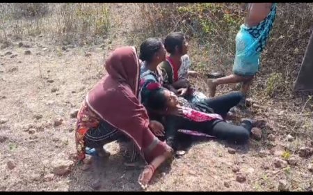 ।। ବିଦ୍ୟୁତ ଖୁଣ୍ଟ ଉପରେ ବିଦ୍ୟୁତ ତାର ଲାଗି  ଜ୍ୟୋତି ରାମ ମାଝୀ ଙ୍କର ଜୀବନ ଗଲା ।।