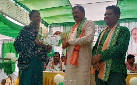 ।। କର୍ଲାପାଟ ଠାରେ ପଞ୍ଚାୟତ ସ୍ତରୀୟ ଆମ ଓଡିଶା, ନବୀନ ଓଡିଶା ସଚେତନ ଶିବିର ।।