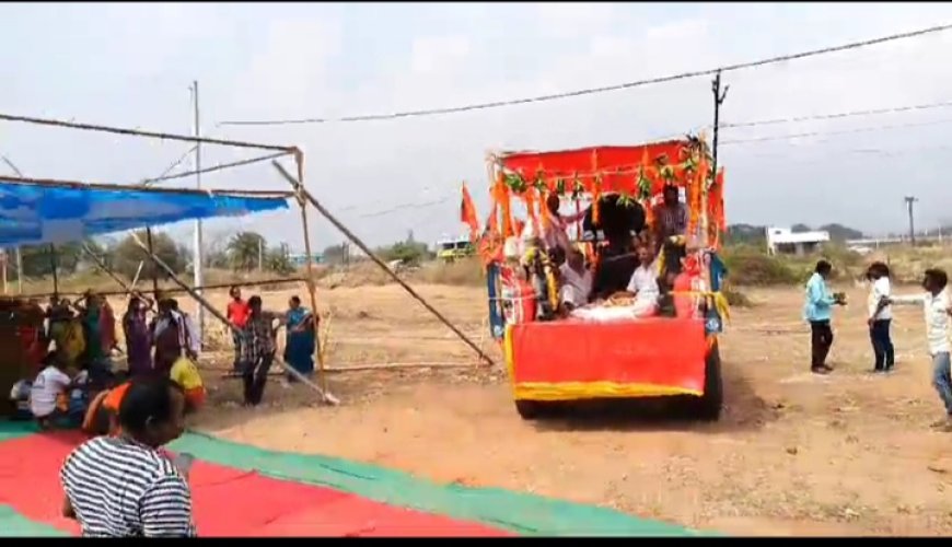 ।। ନବ ନିର୍ମିତ ମନ୍ଦିରରେ ଶ୍ରୀ ଲକ୍ଷ୍ମୀନାରାୟଣ ସ୍ବାମୀଙ୍କ ବିଗ୍ରହ ପ୍ରତିଷ୍ଠା ।।