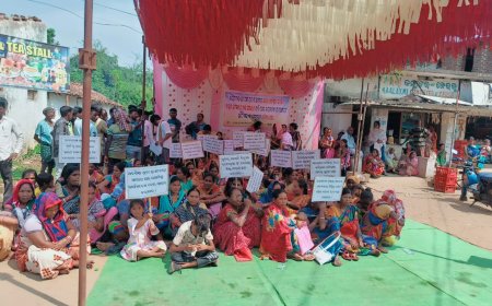 ।। ସମିତି ସଭ୍ୟାଙ୍କ ନେତୃତ୍ୱରେ ଦାବିଦାର ସଭା ଜୟପାଟଣା ବ୍ଳକ ।।